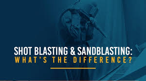 the difference blasting sandblasting