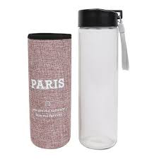 Dp Glass Water Bottle With