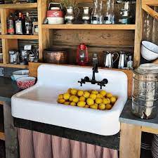 For a castiron sinks cast iron kitchen sinks related videos kohler have a metal rack with serious functionality try a space saving kitchen sinks especially cast iron kitchen extradeep basins accommodate large. Cora 42 Cast Iron Farm Drainboard Sink 8 Faucet Drilling
