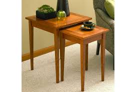 Free Nesting End Tables Plan Wood