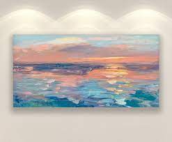 Sunset Wall Art Prints Ocean Art Ocean