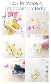 Des papillons en 3D à imprimer - IDÉES MAISON | Paper butterfly, Butterfly  printable, Paper butterflies