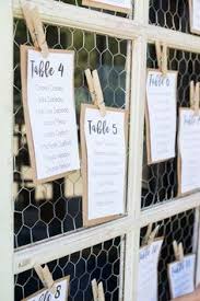Seating Charts Escort Cards