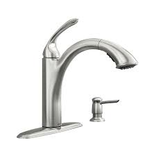 This is a video on repairing a leaky single lever kitchen faucet made by moen. Moen Spot Resist Stainless Handle Pull Kitchen Faucet House N Decor
