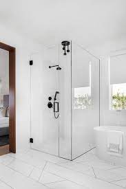 curbless shower floor design ideas