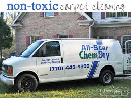 green non toxic carpet cleaning from