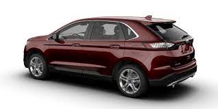 what colors does the new 2018 ford edge