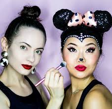 minnie mouse halloween tutorial look