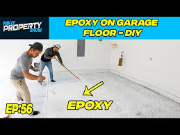 how to epoxy garage floor diy epoxy