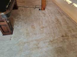 carpet cleaner leaves too much water