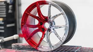 The finish is very smooth, it's a rust oleum version of plastidip. The Most Insane Powdercoat Wheel Color Youtube