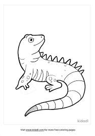 Find more iguana coloring page. Iguana Coloring Pages Free Animals Coloring Pages Kidadl