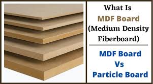 what is mdf board or wood properties