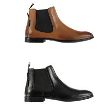 Details About Ben Sherman Lombard Chelsea Boots Mens Ankle Cut Shoes Footwear