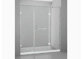 glass kohler shower partition doors for
