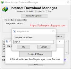 Run internet download manager (idm) from your start menu. Idm Trial Reset And Registration Tool Explo