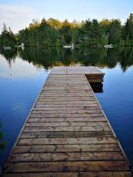 how to build a wooden floating dock