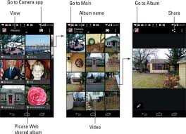 photo gallery on an android phone