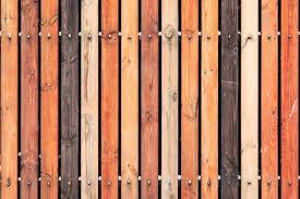 Rustic Wooden Fence Made