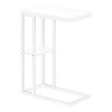 White End Table With Shelf Yahoo Ping