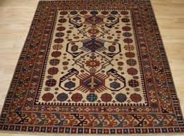 south caucasian shirvan rug with a