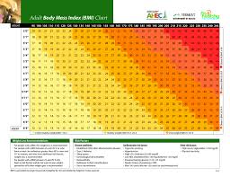 Reasonable Body Mass Index Chart For Youth Bmi Chart In