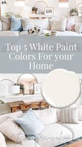 Top 5 White Paint Colors The Beauty