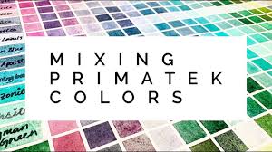 Mixing Primatek Colors With Each Other Daniel Smith Watercolors
