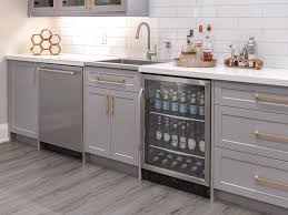 gray rectangle bar cabinet at lowes