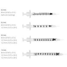Ulticare Vetrx U 100 Insulin Syringes