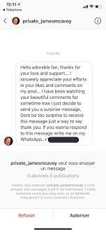 Instagram will display a form that you need to fill to report a fake account. James Mcavoy Mb On Twitter Do Not Reply To This Fake Account Of James Mcavoy On Instagram Report Them