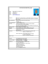 Klik sini untuk lihat contoh resume terbaik. Contoh Resume Untuk Pelajar Contoh Ria Cute766