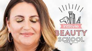glitter eye makeup tutorial beauty