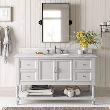 Walnut colored vanities, walnut tarnished alder wood or probably any other wood is a remarkable material. Otho 60 Single Bathroom Vanity Set Reviews Birch Lane