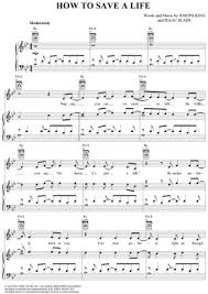 How to save a life (piano solo) is a popular song by piano music | create your own tiktok videos with the how to save a life (piano solo) song and explore 3285 videos made by new and popular creators. How To Save A Life Quot Sheet Music By The Fray For Piano Vocal Chords Sheet Music Now
