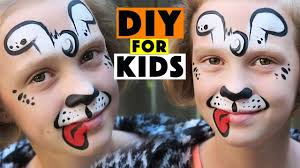 easy kids cat dog face paint you