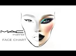 Mac Face Chart Inspired Youtube