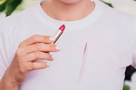 how to remove lipstick stains from clothing