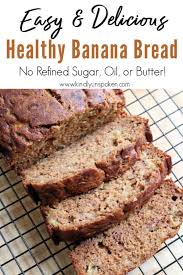 easy healthy banana bread recipe