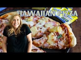 homemade pizza hawaiian pizza recipe