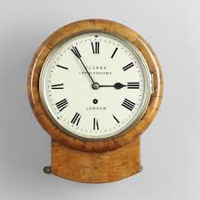 A 19th Century Walnut Wall Clock The 8