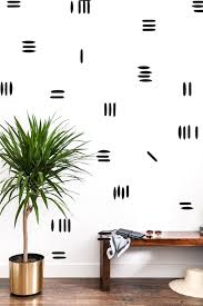 Wonky Stripes Wall Decals Caramel Or