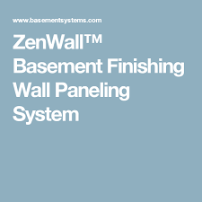 finishing basement wall paneling