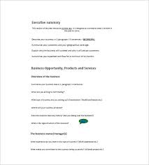 Small Business Plan Template 17 Free Sample Example Format