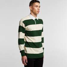 as colour mens rugby stripe jersey