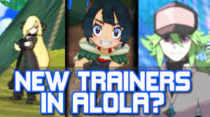 Which Trainers are Coming to Alola? - Pokemon Sun and Moon Battle Tree  (Speculation) - YouTube