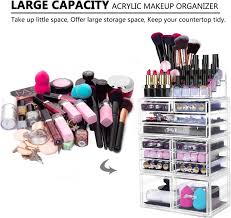 hblife makeup organizer acrylic