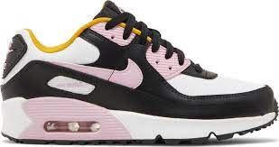 Air Max 90 Leather GS 'Black Light Arctic Pink' | GOAT