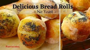 no yeast quick and easy bread rolls