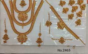 golden br southindian bridal jewelry
